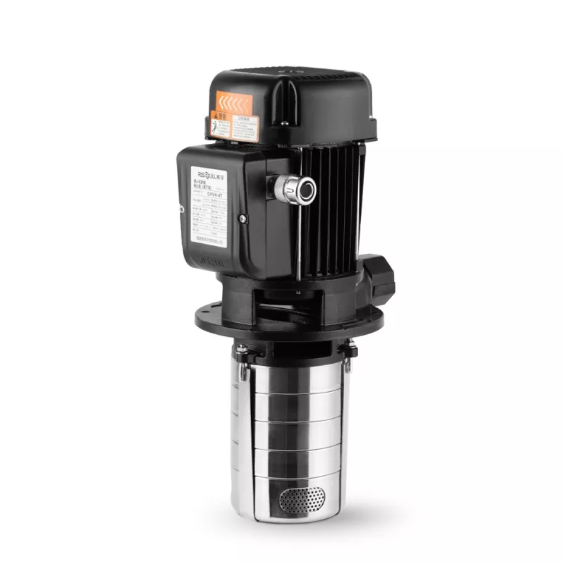 ปั๊มไฟฟ้าแรงดันสูง Risefull ใช้ในเชิงพาณิชย์พิกัดการไหล4M³ / h สแตนเลสสตีลหลายขั้นตอนแนวตั้งแบบแช่ได้
